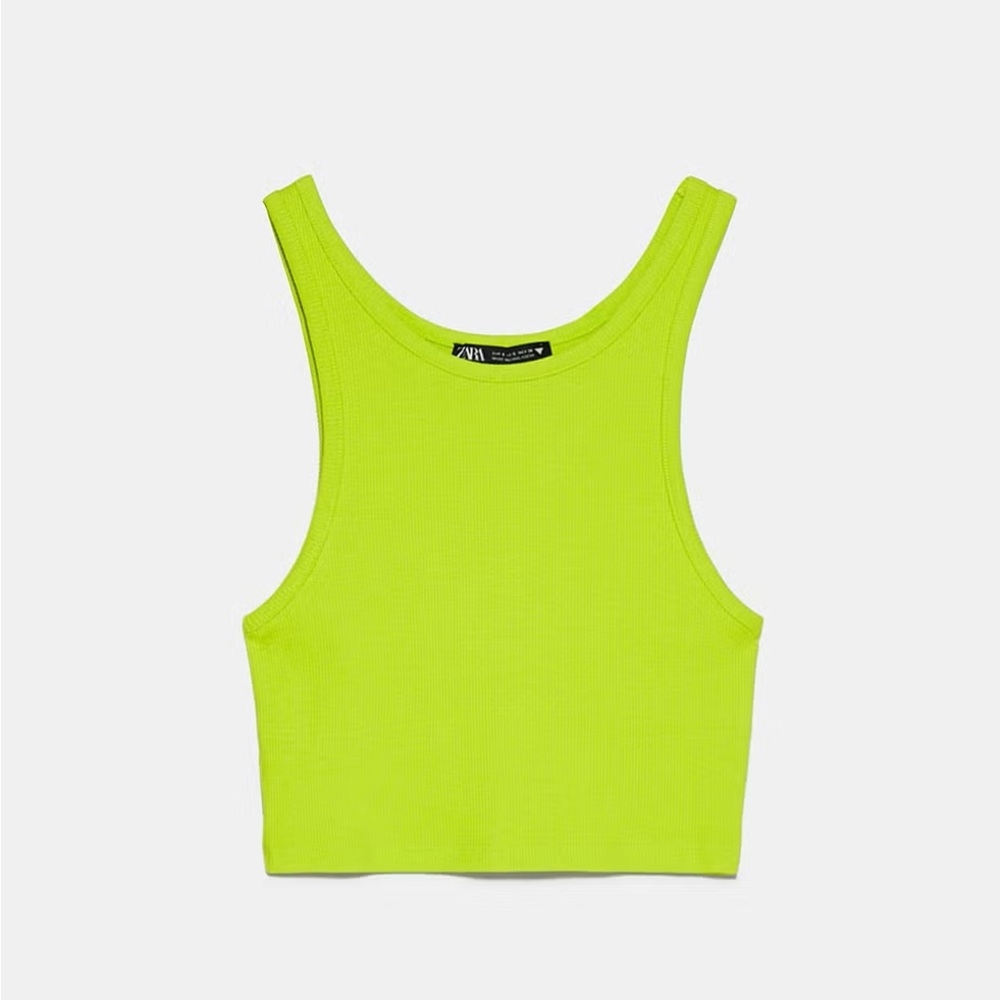 Zara Crop Tank Top